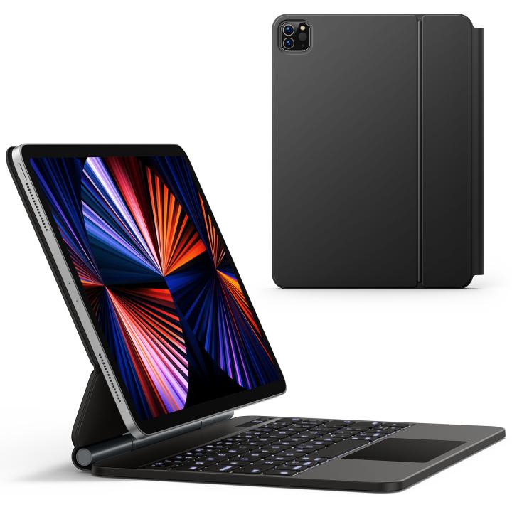 Marasone iPad Pro 12.9 Keyboard Case-tablet keyboard-black