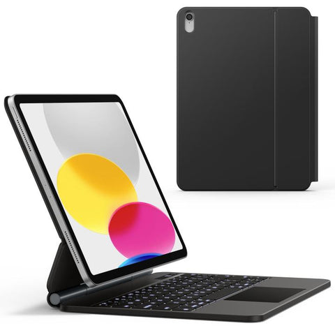 Marasone iPad Air 5/4 and Pro 11 Keyboard Case-tablet keyboard case-black